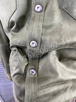 Велюровая рубашка Loro Piana 20625