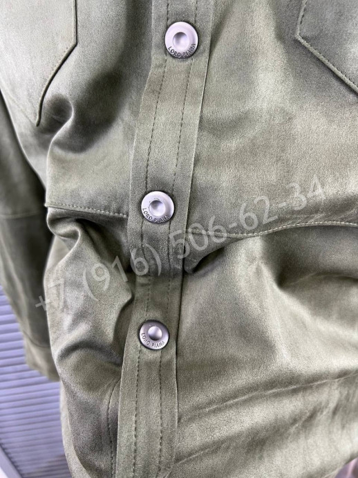 Велюровая рубашка Loro Piana 20625