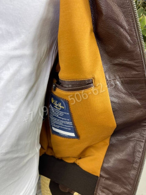 Кожаная куртка Loro Piana 12427