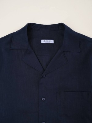 Рубашка Loro Piana из льна 18338 2