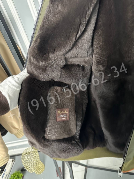 Куртка бомбер Loro Piana на меху 23966