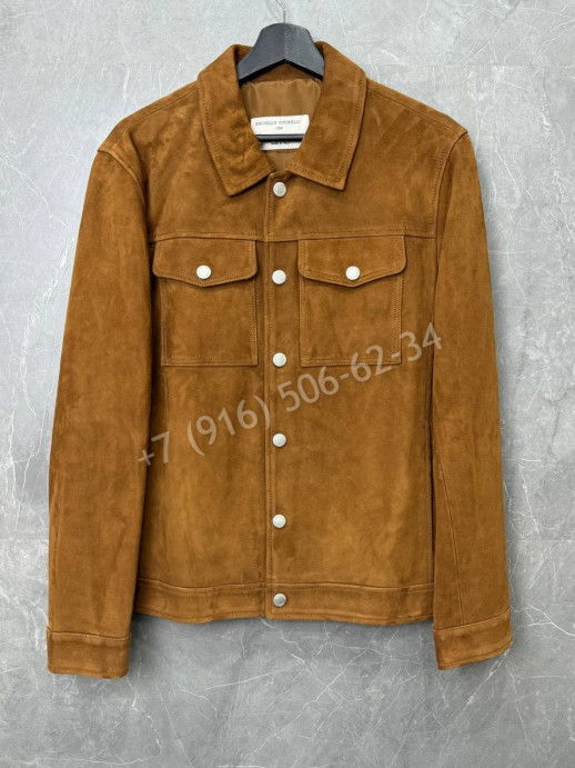 Куртка замшевая Brunello Cucinelli 34004
