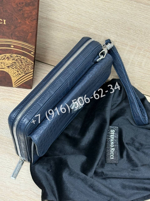 Клатч Stefano Ricci из кожи крокодила 31820 4 1