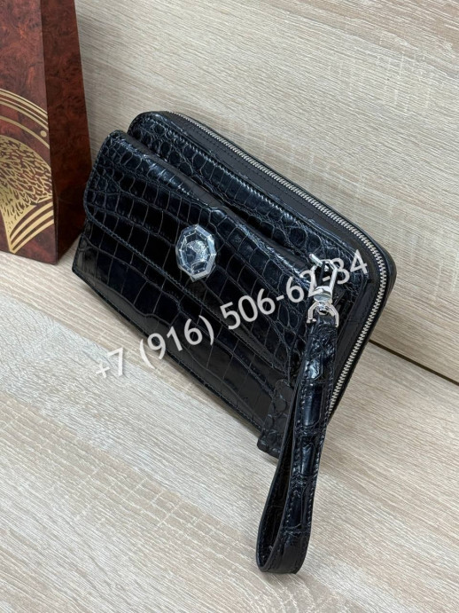 Клатч Stefano Ricci из кожи крокодила 31820 4 1