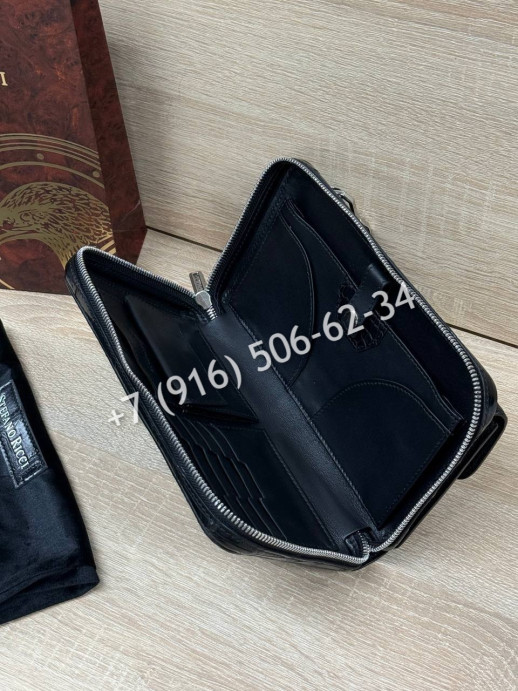 Клатч Stefano Ricci из кожи крокодила 31820 4 1