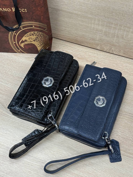 Клатч Stefano Ricci из кожи крокодила 31820 4 1
