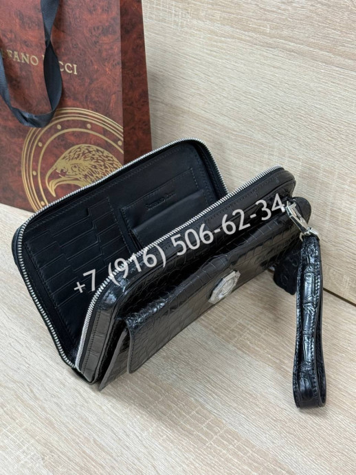 Клатч Stefano Ricci из кожи крокодила 31820 4 1