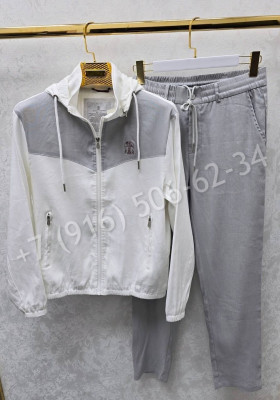Прогулочный костюм Brunello Cucinelli из льна 27800
