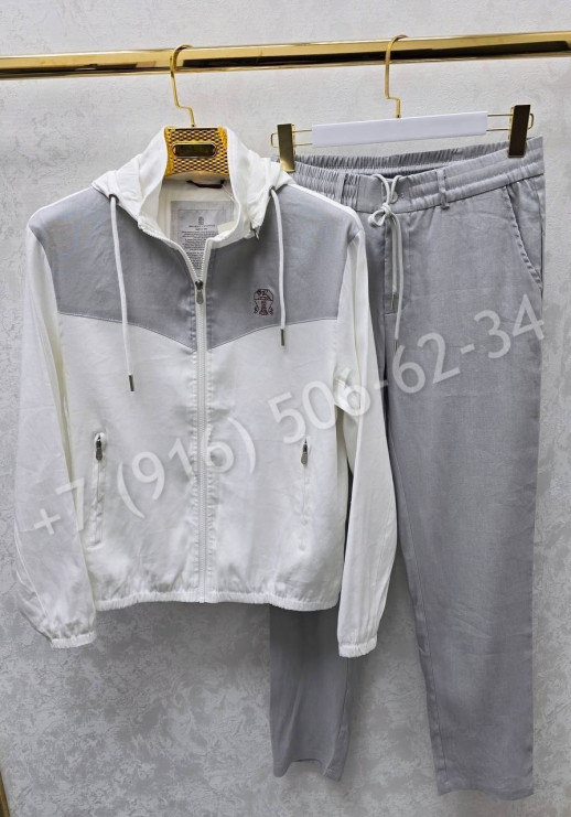 Прогулочный костюм Brunello Cucinelli из льна 27800