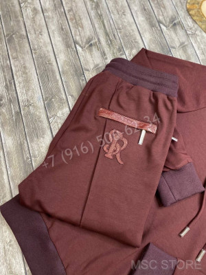 Костюм Stefano Ricci со вставками кожи крокодила 10136