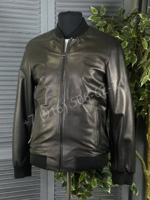 Кожаная куртка Loro Piana 12428
