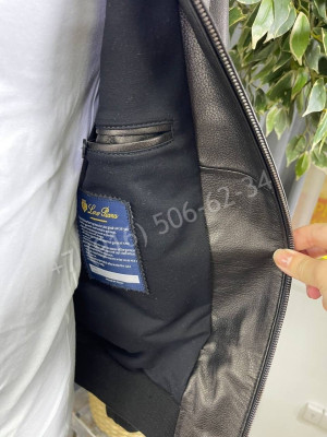 Кожаная куртка Loro Piana 12428