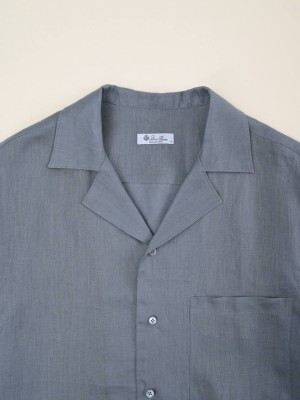 Рубашка Loro Piana из льна 18338 3