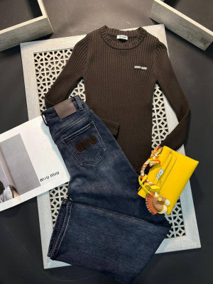 Лонгслив MIU MIU 25907