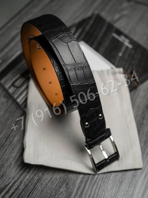 Ремень ZILLI из кожи крокодила 26495