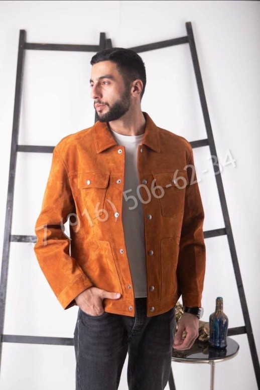 Замшевая куртка Tom Ford 17419