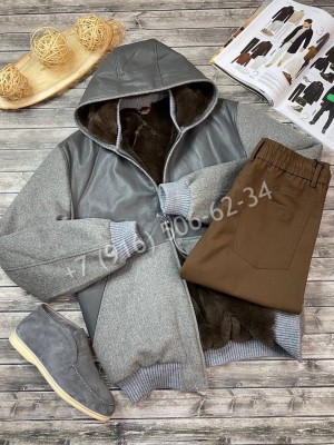 Кашемировая куртка Loro Piana на меху 7730