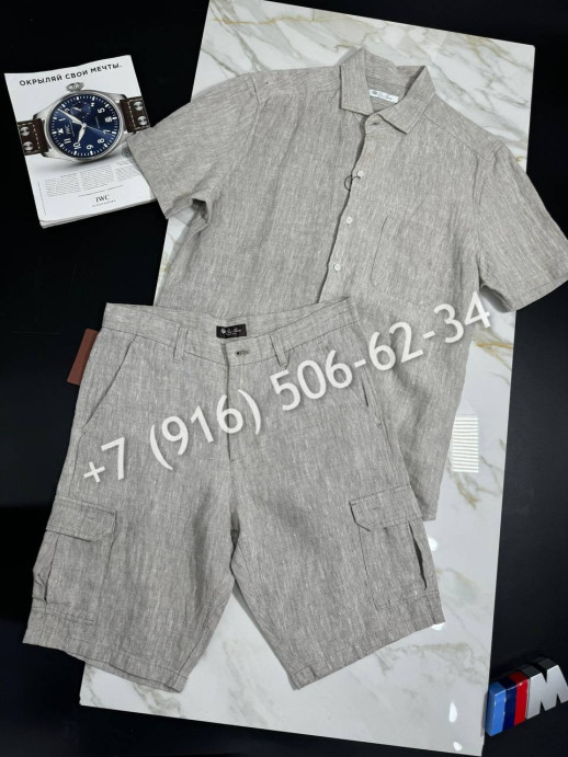 Льняной костюм Loro Piana 14066 5