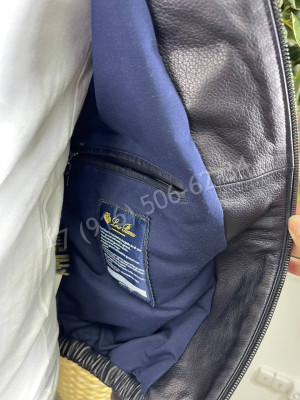 Кожаная куртка Loro Piana 12429