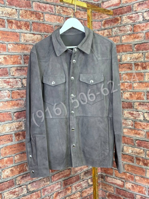 Замшевая куртка Brunello Cucinelli 23139