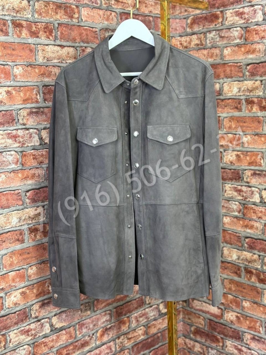 Замшевая куртка Brunello Cucinelli 23139