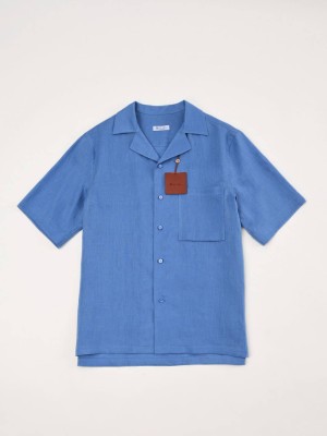 Рубашка Loro Piana из льна 18338 4