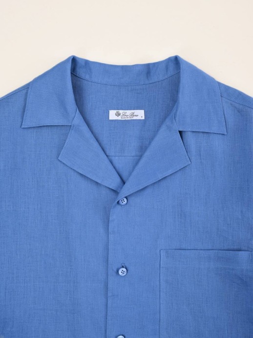 Рубашка Loro Piana из льна 18338 4