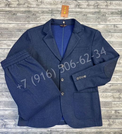 Классический костюм из кашемира и шерсти loro Piana 24595