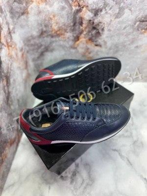 Кроссовки ZILLI из кожи питона 25604