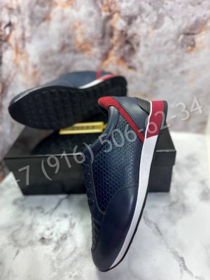 Кроссовки ZILLI из кожи питона 25604