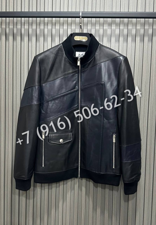 Кожаная куртка Hermes 5739 1