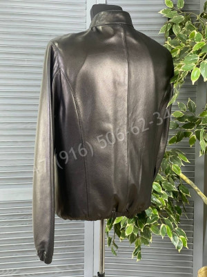 Кожаная куртка Loro Piana 12430