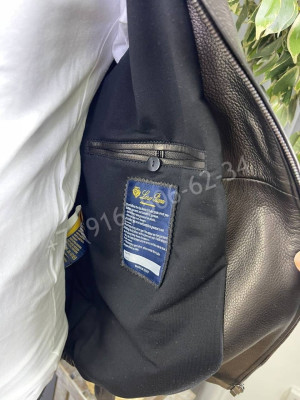 Кожаная куртка Loro Piana 12430