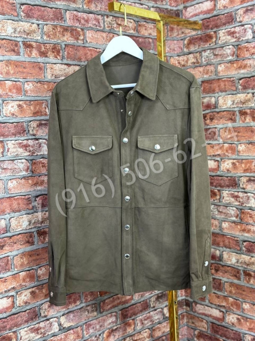 Замшевая куртка Brunello Cucinelli 23140