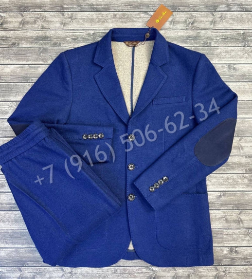 Классический костюм из кашемира и шерсти loro Piana 24596