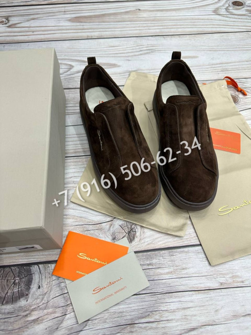 Кроссовки Santoni 26699 4