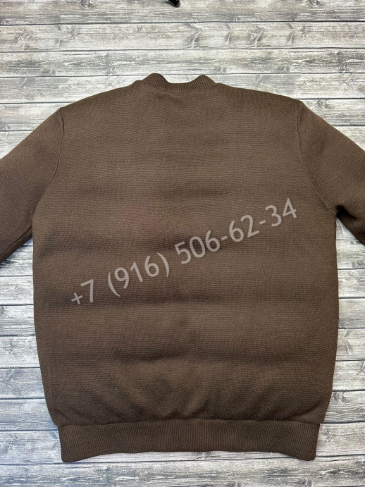 Куртка ZILLI со вставками кожи крокодила 7333