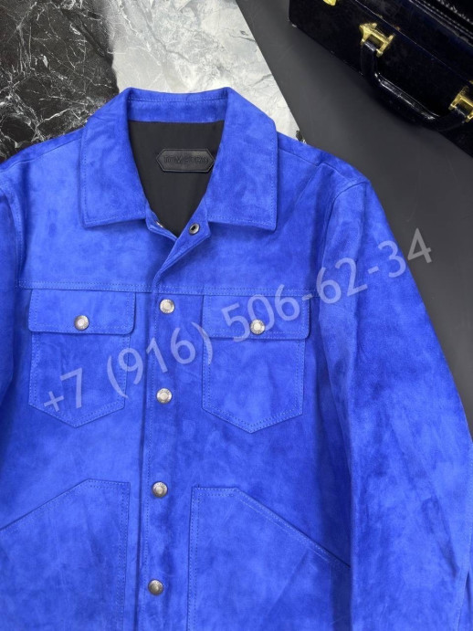 Замшевая куртка Tom Ford 18918