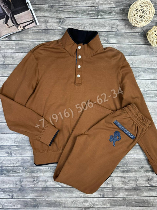 Прогулочный костюм Stefano Ricci со вставками кожи крокодила 33608