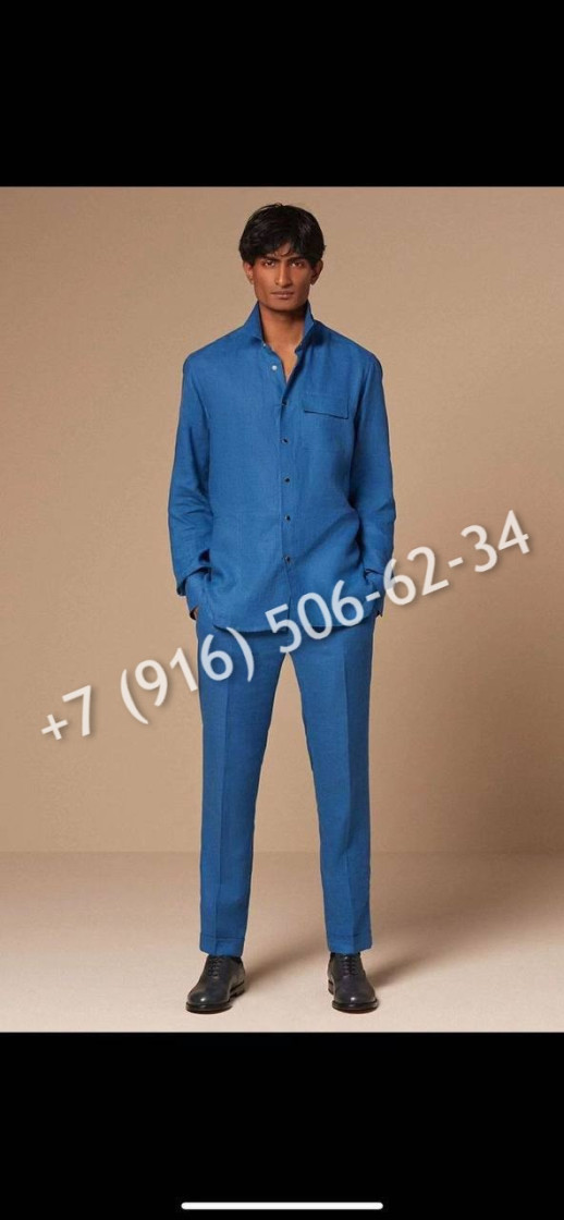 Костюм Kiton из льна 13792 4