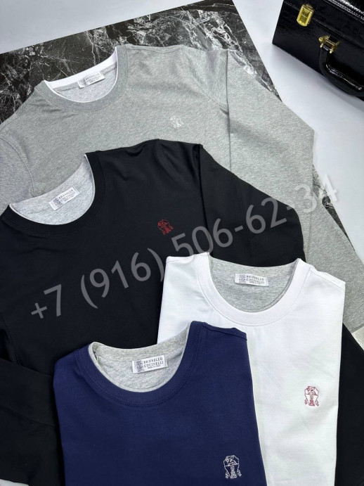 Лонгслив Brunello Cucinelli 24397