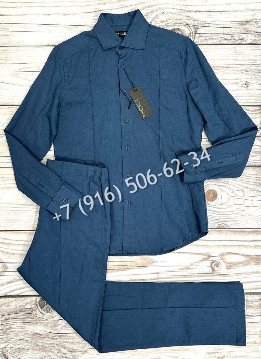 Костюм из льна Zegna 17586 1