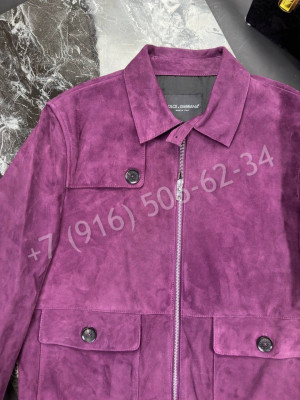 Замшевая куртка Dolce & Gabbana 18919