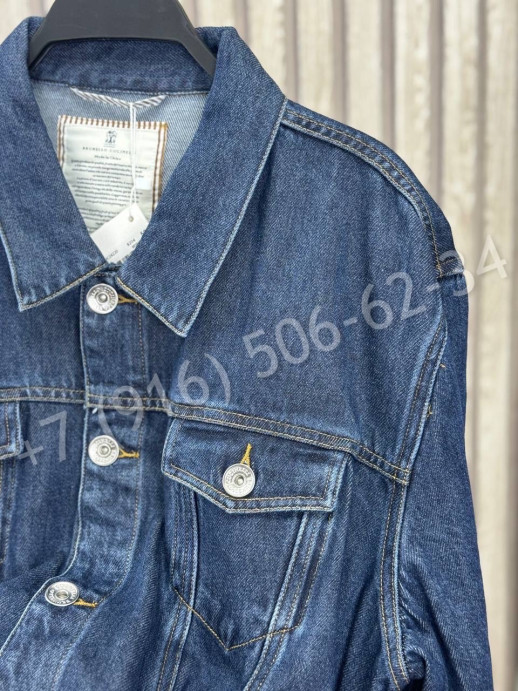 Джинсовая куртка Brunello Cucinelli 30805