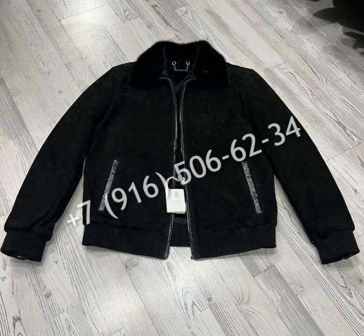 Дубленка Brunello Cucinelli на меху 23883 1