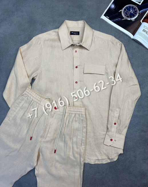 Костюм Kiton из льна 13792 5