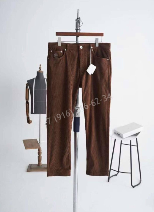 Джинсы Brunello Cucinelli вельветовые 34907