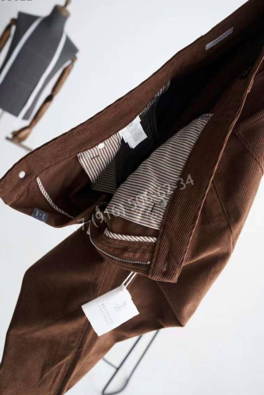 Джинсы Brunello Cucinelli вельветовые 34907