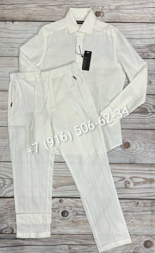 Костюм из льна Zegna 17586 2