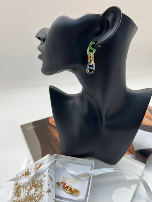 Серьги Dior 10485